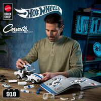 Mattel Hot Wheels Building ELITE SERIES CORVETTE