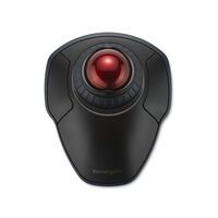 Kensington Orbit® Wireless Trackball with Scroll Ring - Black - Trackball - Bluetooth/RF - Black - RF wireless 2.4 GHz/Bluetooth 3.0 LE - Optical - 1600 DPI