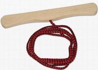 Drzewna Spoldzielnie Pracy Zugleine mit Holz-Griff
