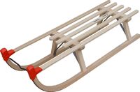 Drzewna Spoldzielnie Pracy Traditioneller Holzrodel, Davoser Rodel Yaro 90cm, Buchenholz