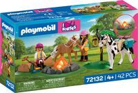 PLAYMOBIL Reitausflug mit Lagerfeuer