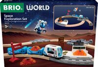 Ravensburger BRIO World Weltraumforschungs-Set - Holzeisenbahnset - wunderbares Geschenk für Kinder 