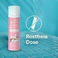Multipack 6x Gillette Satin Care Rasiergel für Frauen mit Vanilleduft für normale Haut, 200 ml 