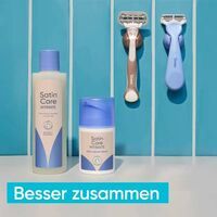 Gillette  Satin Care Intimate Glättendes Reinigungs- und Rasiergel für den Intimbereich, 190 ml 