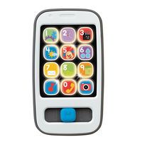 Mattel Fisher-Price Lernspaß Smartphone Musiklernspielzeug für Babys, grau, deutsche Version