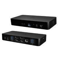 I-TEC Universal Intelligent Dual Display DS 2xHDMI 2xDP 1xGLAN 2xUSB-C Gen2 3xUSB-A Gen2 2xUSB-A Gen