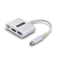 STARTECH.COM USB-C zu HDMI Multiport Adapter mit 140W PD Ladeleistung 4K 60Hz HDMI USB 5Gbps Hub Min