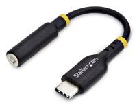STARTECH.COM USB C Kopfhörer Adapter USB C TRRS Kopfhörer-Headset Audio USB-C auf 3,5mm Klinke Hi-Fi