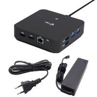 I-TEC USB-C DS 2 x HDMI 1x DP 1x GLAN 1x USB-C 3.2 3x USB-A 3.2 2x USB 2.0 1x 3,5mm Audio/Mic 1x 100