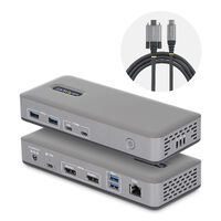 STARTECH.COM USB-C Dockingstation Dual 4K 60Hz DisplayPort MST Dock 100W Power Delivery Laptop-Ladun