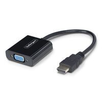 STARTECH.COM HDMI auf VGA Adapter/Kabel Aktiver HDMI Adapter/Videokonverter 1920x1080 1080p HDMI-Que