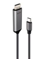 LINDY USB Typ C zu Displayport 8K60Hz Bi-Direktional 2m (43504)