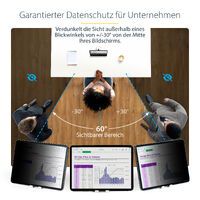 STARTECH.COM 4-Wege Blickschutz fur 27,94cm 11Zoll iPad Pro fur Hoch- und Querformat Touch-fähig +/-