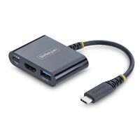 STARTECH.COM USB-C zu HDMI Multiport Adapter mit 140W PD Ladeleistung 4K 60Hz HDMI USB 5Gbps Hub Min