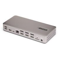 STARTECH.COM USB-C-Dockingstation USB4 Dreifach 4K60Hz-Monitore 100W Laptop-Ladung 2,5GbE Notebook D