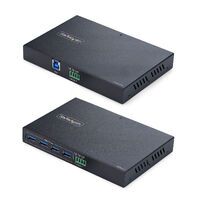 STARTECH.COM 4-Port USB 3.0 Extender uber Ethernet bis zu 100m via Cat6a / Cat7 / Cat8 RJ45 Kabel Er