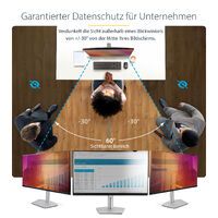 STARTECH.COM 60,96cm 24Zoll 16:10monitor Blickschutz Gold Zweiseitiger Blickschutzfilter mit Erhöhte