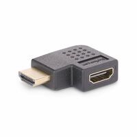 STARTECH.COM HDMI Winkelstecker Horizontaler 90 Grad HDMI 2.0 Port Saver/HDMI Adapter 4K 60Hz Stecke