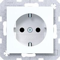 Hager SSD MIT ERHÖHTEM BER.SCHUTZ,LI (WAS1200WG BERKER AX/)