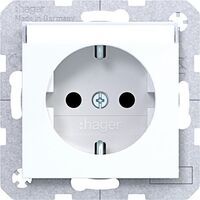 Hager SSD MIT ERH.BER.SCHUTZ BESCHR. (WAS1201WG BERKER AX/)