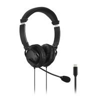 Kensington Headset Hi-Fi mit Mikrofon, USB-C  schwarz (K97457WW)