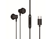 CONCEPTRONIC Headset Ohrhörer USB-C/Mikro/Ergono./+ 1.20m sw (BRENDAN04B)