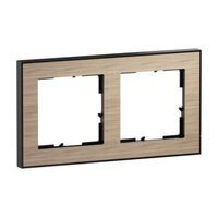 Legrand 2F.RAHMEN MIT ECHTMATERIALOBER (765292 SEANO)