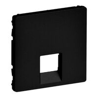 Legrand 756412 Valena 756412Life Abdeckung RJ11 1-fach Schwarz