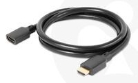 Club 3D Ultra High Speed HDMI Extension Cable 4K120Hz 8K60Hz 48Gbps M/F 1m - Cable - Digital/Display/Video