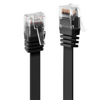 LINDY Patchkabel Cat6 Flachband ungeschirmt schwarz 5.00m (47524)