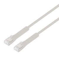 INTELLINET Cat6a F/FTP FlexiBoot Slim Patchkabel 1,5m grau 10G 500MHz LSZH Kupfer Litzendraht äusser