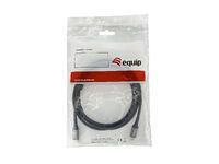 Equip Kabel USB-C4.0->C Gen2x2   PD100W St/St  3.00m schwarz (128384)