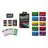 Mattel Phase 10 Masters Classic Kartenspiel, an Rommé angelehntes Familienspiel für 2 bis 6 Spieler