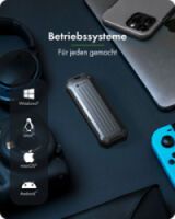 ICY BOX IB-1827MCP-C31 M.2 NVMe Gehäuse staub & stoßfeßt Externe Gehäuse