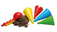 Gowi Sandform Eiscreme, 5 im Netz