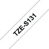 Brother TZe-131 Schriftband schwarz 12 mm x 8 m - Labels