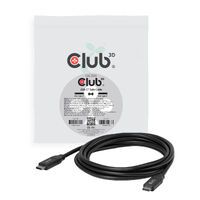 Club 3D Club3D USB-C Sicherheitsladekabel 240W    2m           St/St Polybeutel (CAC-2506)
