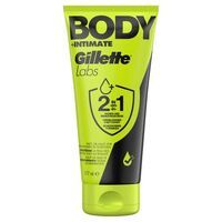 Gillette Labs Body + Intimate Reinigungs- und Rasiercreme 177 ml