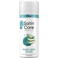 Multipack 6x Gillette Satin Care Rasiergel mit Aloe Vera, 75 ml 