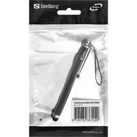 SANDBERG Touchscreen Stylus Pen Saver - Universal - Any brand - Black - Silver - Metal - Rubber - 1 pc(s) - 100 mm