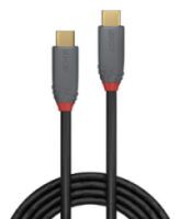 LINDY USB 3.1 Kabel Typ C/C 5A PD Anthra Line M/M 1m (36901)