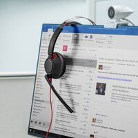 HP Poly Blackwire 5220 Stereo USB-C Headset +3,5mm Plug +USB-C/A Adapter Bulk SmartBuy (8X231A6)