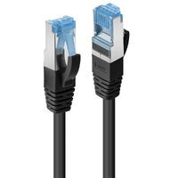 Lindy 3m Cat.6A S/FTP - 3 m - Cat6a - S/FTP (S-STP) - RJ-45 - RJ-45 - Black
