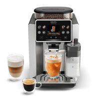 Krups Kaffee-Vollautomat EA918G Sensation Elite alu/schwarz