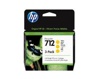 HP Inc. HP 712   3x Gelb                Tintenpatrone (3ED79A)