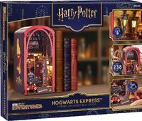 Revell Tiny Adventures - Harry Potter Hogwarts Express , Book Nook Miniaturwelt aus Holz zum Zusamme