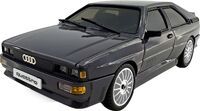 AMEWI Audi quattro 1980 Onroad/Drift RC-Lizenzmodell mit Gyro, proportional 4WD 1:28 RTR grafitgrau