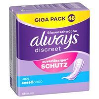 always Discreet Inkontinenz Long Gigapack 48 Stück