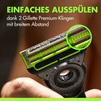 Gillette Labs Body + Intimate Systemklingen 10er
