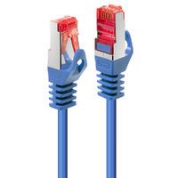 LINDY Basic Cat.6 S/FTP Kabel, blau, 0,5m Patchkabel (47351)